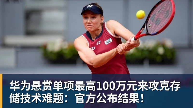 完美体育在线登录官网华为悬赏单项最高100万元来攻克存储技术难题：官方公布结果！